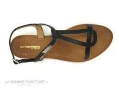 Les Tropéziennes M.Belarbi Tropeziennes HAMAT Noir Serpent - Sandale Plate Femme 12 Les Tropéziennes M.Belarbi Tropeziennes HAMAT Noir Serpent - Sandale Plate Femme -Magasin De Chaussures cd24607c73b9e66c561f35ea11d5d5ef a245701 182375