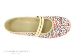 Soca 0333 Beige Et Fleuri - Chausson Ballerine Femme Avec Elastique -Magasin De Chaussures cd24607c73b9e66c561f35ea11d5d5ef img 0167.jpg 171687