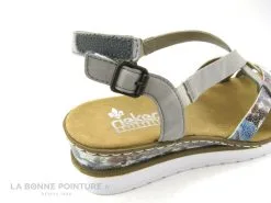 Rieker V3809-90 - Blanc - Gris - Sandale Compensee Femme -Magasin De Chaussures cd24607c73b9e66c561f35ea11d5d5ef img 0196.jpg 160299