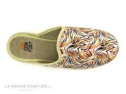 CM Confort 20056 Tiguer - Beige Et Multicolore - Pantoufle Mule F -Magasin De Chaussures cd24607c73b9e66c561f35ea11d5d5ef img 0408.jpg 172066