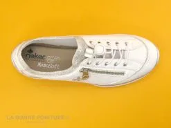 Rieker L32P2-80 Blanc - Argent - Basket Confort Femme -Magasin De Chaussures cd24607c73b9e66c561f35ea11d5d5ef img 0438.jpg 145369