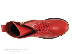 Andrea Conti 0020046-583 - Chili - Bottine En Cuir Rouge -Magasin De Chaussures cd24607c73b9e66c561f35ea11d5d5ef img 0477.jpg 172158