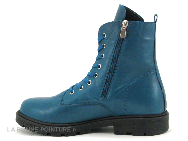 Andrea Conti 0020046891 - Topas - Bottine A Lacet Bleu Turquoise 3 Andrea Conti 0020046891 - Topas - Bottine A Lacet Bleu Turquoise – Image 3