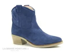 Caty Kivala TEXAS Velours Bleu - Boots Femme -Magasin De Chaussures cd24607c73b9e66c561f35ea11d5d5ef img 0501.jpg 117998
