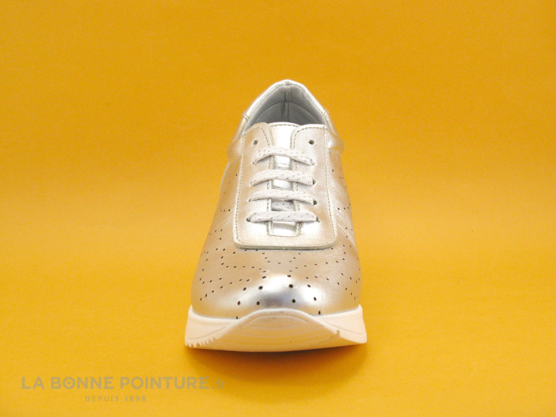 Bran's Brans 13316 - Argent - Basket Femme Semelle Compensee 2 Bran's Brans 13316 - Argent - Basket Femme Semelle Compensee – Image 2