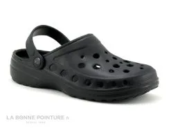 Woz? Woz Cheese Noir - Sabot Noir Femme