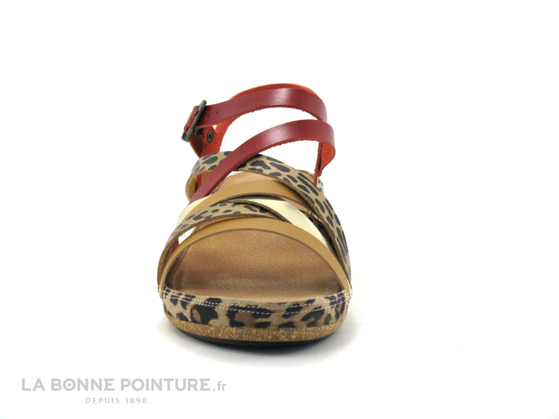 Pedi Girl YALORK Nude Rouge - Sandale Mode Et Confort Femme 2 Pedi Girl YALORK Nude Rouge - Sandale Mode Et Confort Femme – Image 2