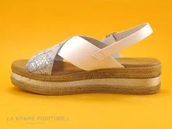 Carla Tortosa 15154 - Blanc - Argent - Brides Croisees - Nu-pieds -Magasin De Chaussures cd24607c73b9e66c561f35ea11d5d5ef img 0686.jpg 147487