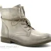 Com Un Point Adbalca Beige Boots Lacet WH-042H07
