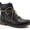 Com Un Point Noir Boots ADBALCA Lacet Beige WH-042H07