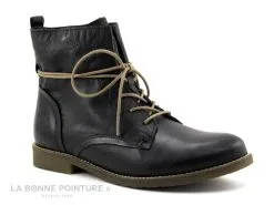 Com Un Point Noir Boots ADBALCA Lacet Beige WH-042H07