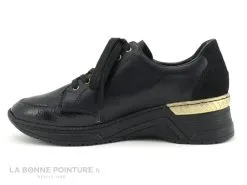 Rieker N4330-00 Noir - Or - Chaussure Compensee Femme -Magasin De Chaussures cd24607c73b9e66c561f35ea11d5d5ef img 0843.jpg 172583