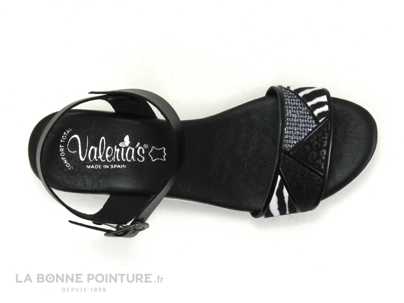Valeria's Valerias 6135 Noir - Bride Triangles - Sandale Femme 6 Valeria's Valerias 6135 Noir - Bride Triangles - Sandale Femme – Image 6