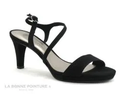 Tamaris 1-28318-20 Black - Sandale Noire Talon Haut