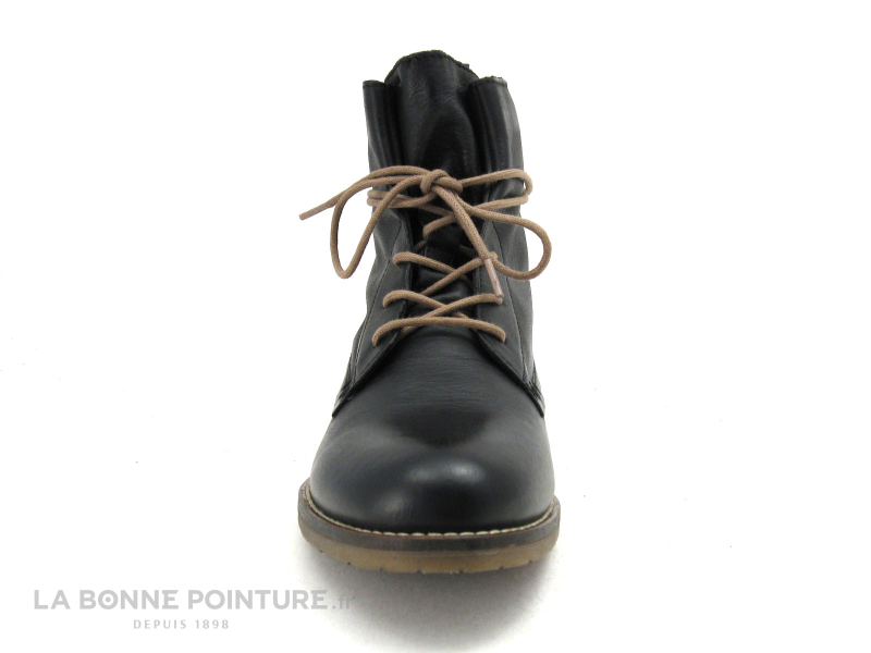 Com Un Point Noir Boots ADBALCA Lacet Beige WH-042H07 2 Com Un Point Noir Boots ADBALCA Lacet Beige WH-042H07 – Image 2