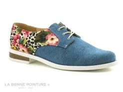 Inéa Inea ROUX Jean Flowers - Chaussure Derby Femme