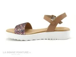 Kaola 3481 Glitter Multicolore - Marron - Sandale Femme -Magasin De Chaussures cd24607c73b9e66c561f35ea11d5d5ef img 1270.jpg 148217