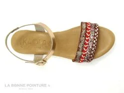 Kaola 3482 Rose Gold - Rouge - Sandale Compensee Femme -Magasin De Chaussures cd24607c73b9e66c561f35ea11d5d5ef img 1285.jpg 148232