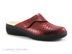 Semelflex Sabot Venise 2 Rouge Verni Croco