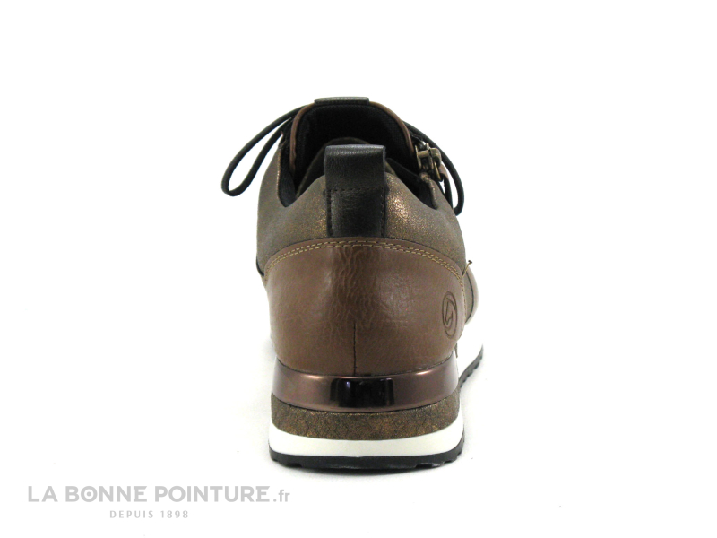 Remonte R2543-22 Chestnut Noir Bronze - Sneakers Mode Femme 4 Remonte R2543-22 Chestnut Noir Bronze - Sneakers Mode Femme – Image 4