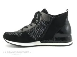 Remonte R2543-42 - Noir - Gris Metal - Pois - Chaussure Montante Femme -Magasin De Chaussures cd24607c73b9e66c561f35ea11d5d5ef img 1472.jpg 173422