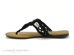 The Divine Factory TX3962 Noir Macrame - Coquillage - Tong Femme -Magasin De Chaussures cd24607c73b9e66c561f35ea11d5d5ef img 1489.jpg 148412