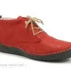 Rieker 52522-33 Flamme Guana - Chaussure Montante Rouge - Femme