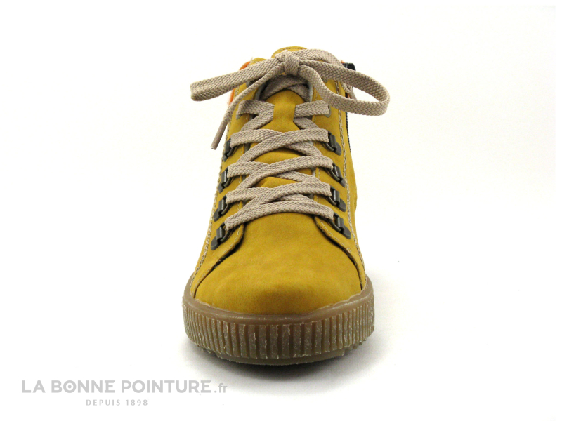 Rieker M6411-68 Jaune - Multi - Chaussure Montante Femme 2 Rieker M6411-68 Jaune - Multi - Chaussure Montante Femme – Image 2