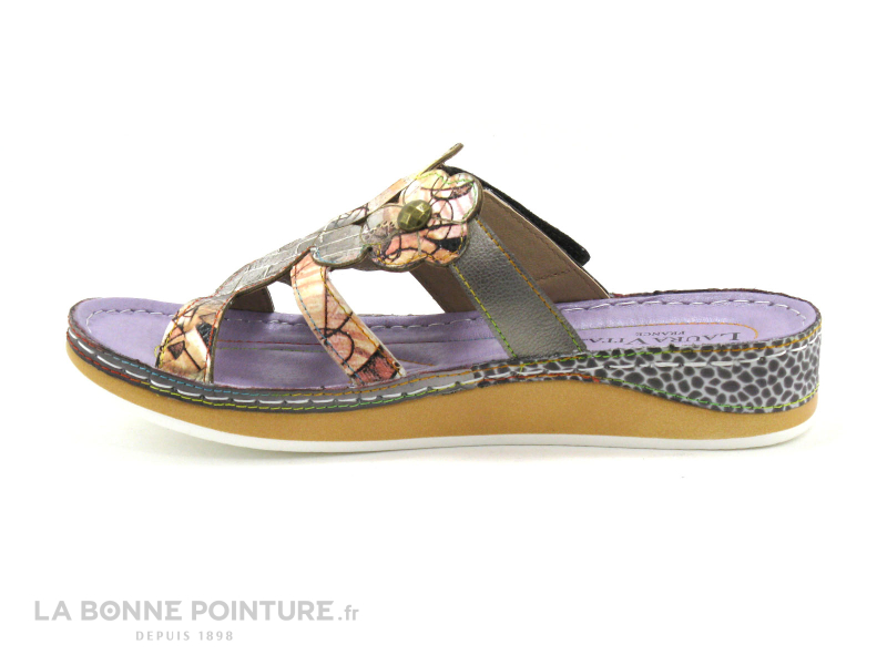 Laura Vita BRUEL 02 Gris SL150420-2A Gris Mule 3 Laura Vita BRUEL 02 Gris SL150420-2A Gris Mule – Image 3