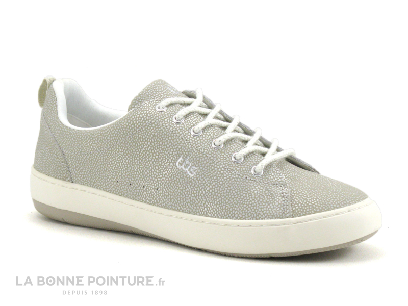 Tbs THIMORA J7223 - Beige Metallise - Basket Basse Femme 5 Tbs THIMORA J7223 - Beige Metallise - Basket Basse Femme – Image 5