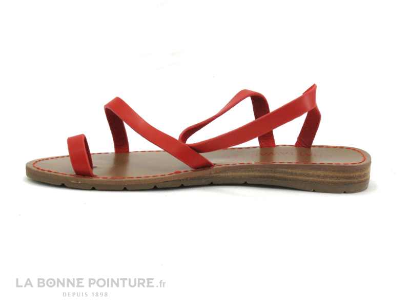 Chattawak Shoes Chattawak 9-SALOME Rouge - Tong Fermee Femme 3 Chattawak Shoes Chattawak 9-SALOME Rouge - Tong Fermee Femme – Image 3