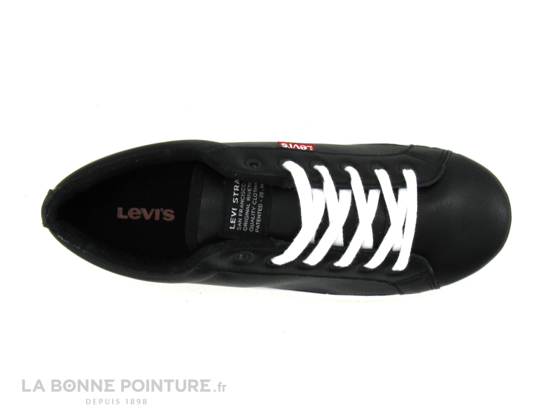 Levi's Levis MALIBU Noir 234198 - Basket Noire Regular Black 6 Levi's Levis MALIBU Noir 234198 - Basket Noire Regular Black – Image 6