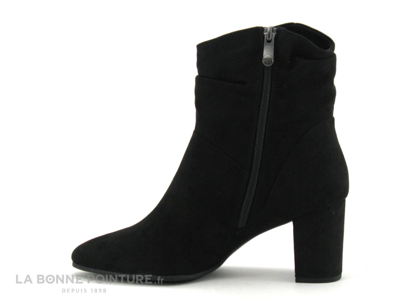Marco Tozzi 2-25307-29 Black - Bottine Noire Talon Haut 3 Marco Tozzi 2-25307-29 Black - Bottine Noire Talon Haut – Image 3