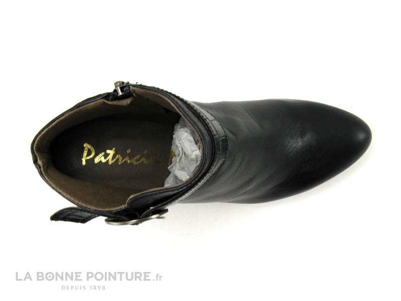Patricia Miller 5178 - Noir - Noir Croco - Bottine Talon Haut 6 Patricia Miller 5178 - Noir - Noir Croco - Bottine Talon Haut – Image 6