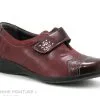 Suave Dallas 7510 TS Velcro - Maroon Multi - Chaussure Bordeaux Femme