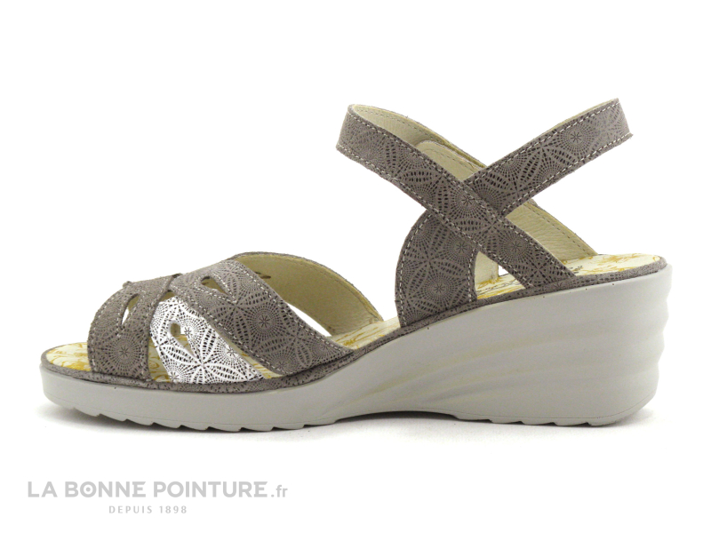 3 Points De Suspension - KIFOI - 18080-7 - Gris - Nu-pieds Compense 3 3 Points De Suspension - KIFOI - 18080-7 - Gris - Nu-pieds Compense – Image 3