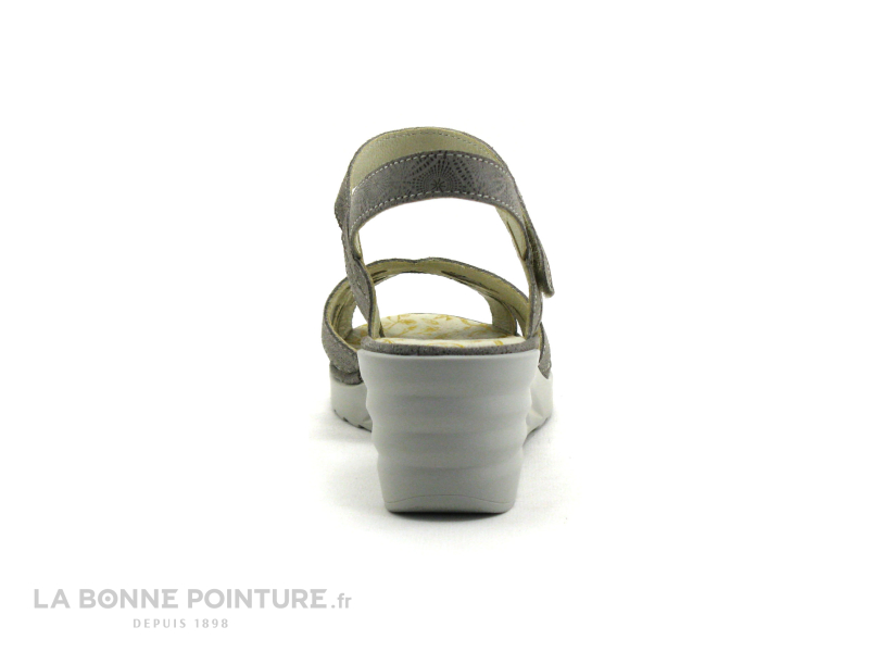 3 Points De Suspension - KIFOI - 18080-7 - Gris - Nu-pieds Compense 4 3 Points De Suspension - KIFOI - 18080-7 - Gris - Nu-pieds Compense – Image 4