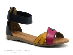 Jordana 2914 Bleu Marine - Combi - Nu-pieds Femme