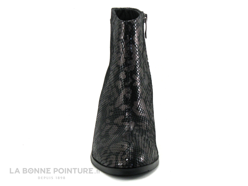 MetamorfOse Metamorf Ose MADAM - Noir Bronze - Bottine Talon Haut 2 MetamorfOse Metamorf Ose MADAM - Noir Bronze - Bottine Talon Haut – Image 2