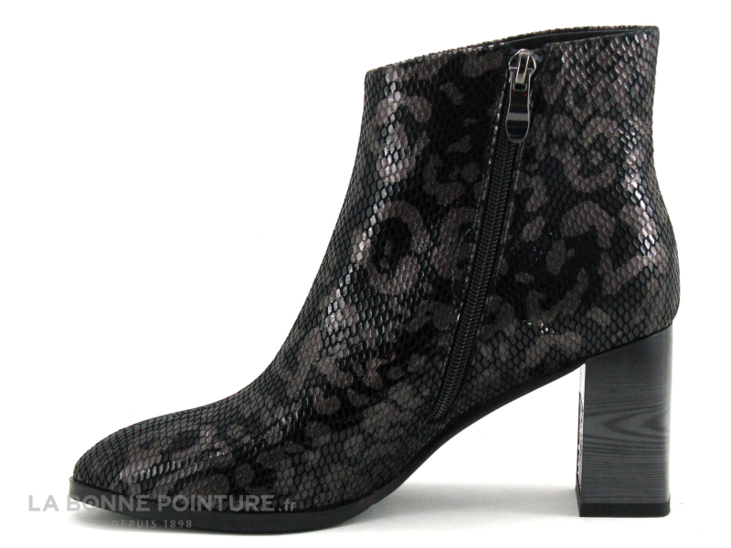 MetamorfOse Metamorf Ose MADAM - Noir Bronze - Bottine Talon Haut 3 MetamorfOse Metamorf Ose MADAM - Noir Bronze - Bottine Talon Haut – Image 3