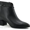 MetamorfOse Metamorf Ose MACUP Noir - Boots Pointues - Laniere Vernie