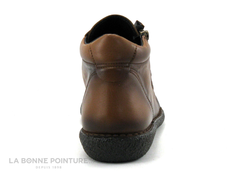 Bran's Brans 13580 Marron - Elastique Kaki - Boots Femme 4 Bran's Brans 13580 Marron - Elastique Kaki - Boots Femme – Image 4