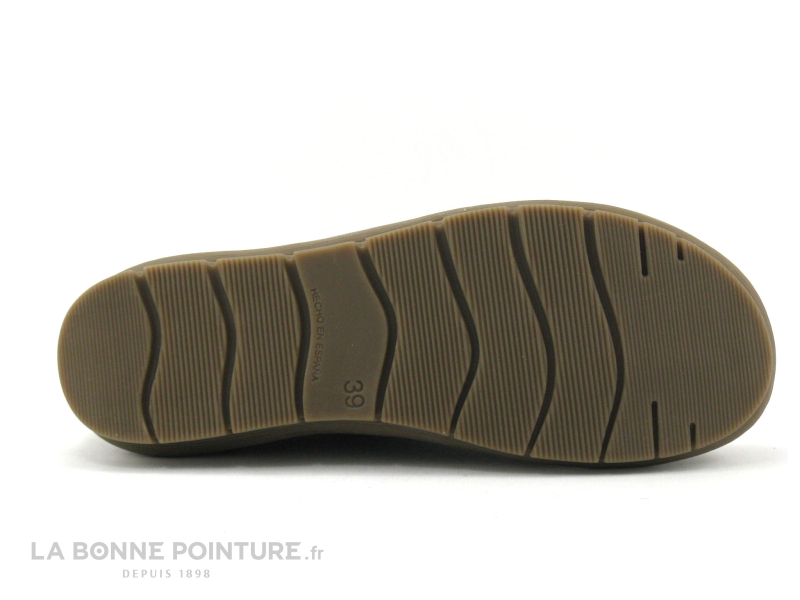 Alce Shoes 9361 Marron Kaki - Chaussure Basse Femme Bicolore 7 Alce Shoes 9361 Marron Kaki - Chaussure Basse Femme Bicolore – Image 7