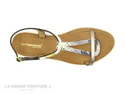 Les Tropéziennes M.Belarbi Tropeziennes HAMAT 19018 Blanc Multi - Sandale Plate -Magasin De Chaussures cd24607c73b9e66c561f35ea11d5d5ef img 2192.jpg 149015