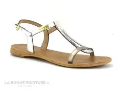 Les Tropéziennes M.Belarbi Tropeziennes HAMAT 19018 Blanc Multi - Sandale Plate -Magasin De Chaussures cd24607c73b9e66c561f35ea11d5d5ef img 2193.jpg 149019