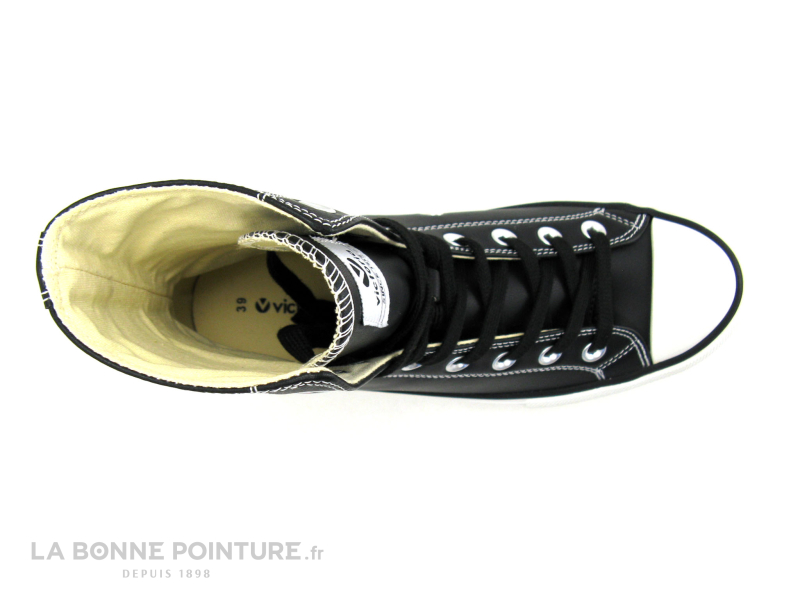 Victoria 061120 Noir - Basket Montante - Semelle Plateforme 6 Victoria 061120 Noir - Basket Montante - Semelle Plateforme – Image 6