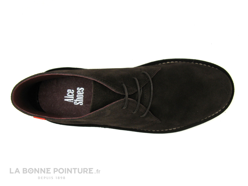 Alce Shoes 103 Moka - Chaussure Montante Femme Marron Fonce 6 Alce Shoes 103 Moka - Chaussure Montante Femme Marron Fonce – Image 6