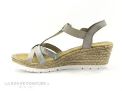Rieker 61995-64 - Sandale Compensee Beige Rose Argent -Magasin De Chaussures cd24607c73b9e66c561f35ea11d5d5ef img 2357.jpg 149753