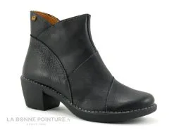 Jungla 7518 Noir - Bottine Femme Talon Epais