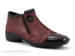 Rieker 58388-35 - Bottine Femme - Bordeaux - Noir -Magasin De Chaussures cd24607c73b9e66c561f35ea11d5d5ef img 2400.jpg 162900